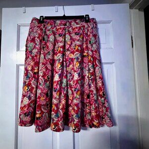 LuLaRoe Floral Skirt